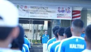 Popnas XVI di Sumsel, Sekda Kaltim Seru Atlet agar Training Dipermantap