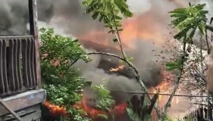 Jerit Panik Warnai Kebakaran di Balikpapan Barat, Warga Selamatkan Lansia dan Anak-anak