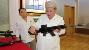 Perkuat Pertahanan Negara, Kim Jong Un Insturksikan Pabrik Senjata
