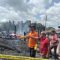 57 rumah dan 4 lamin atau rumah bersama di Kampung Muhur Habis Terbakar
