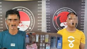 Dua Pelaku Diringkus Polisi Kukar Usai Kedapatan Nikmati Narkoba