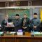 Bupati Berau Sri Juniarsih bersama Ketua DPRD Berau Madri Pani dalam Rapat Paripurna (berauterkini)