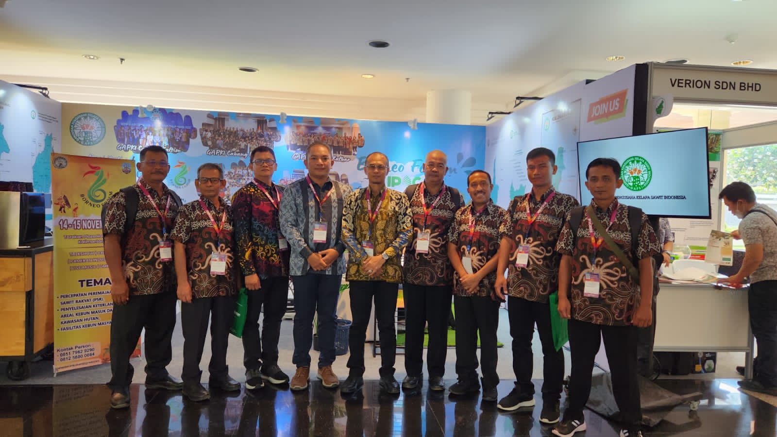 Kepala Dinas Perkebunan Kalimantan Timur, Ahmad Muzakkir menghadiri Indonesian Palm Oil Conference di BICC The Westin Resort Nusa Dua Bali
