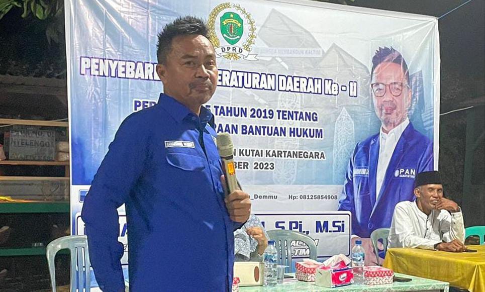 Anggota DPRD Kaltim, Baharuddin Demmu