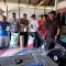 Bantuan pupuk yang diserahkan kepada kelompok Tani Nuansa Makmur Jaya, Desa Jembayan, Kecamatan Loa Kulu, Kabupaten Kutai.