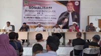 Ketua Komisi IV DPRD Kaltim Akhmed Reza Fachlevi menggelar Sosialisasi Kebangsaan di Desa Puan Cepak.