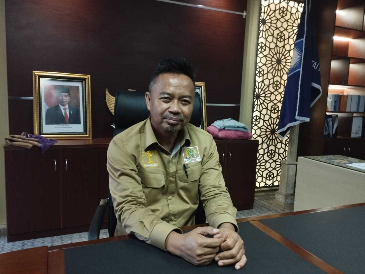 Anggota DPRD Kaltim Baharuddin Demmu. (ayb)