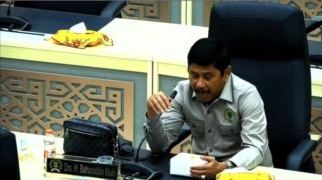 Anggota DPRD Kaltim, Baharuddin Muin.