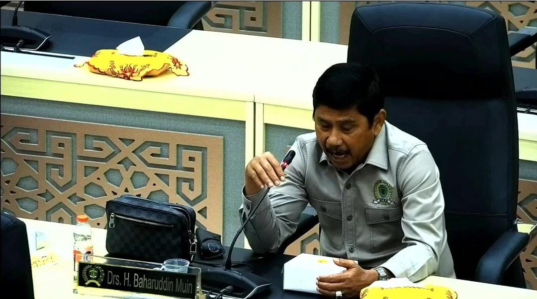 Rapat Paripurna ke-43 DPRD Kaltim, Baharuddin Muin Paparkan Aspirasi Masyarakat Paser dan PPU