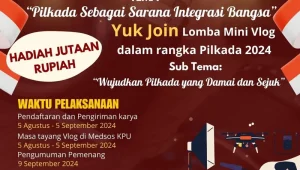 KPU Bontang Gelar Lomba Vlog untuk Sosialisasi Pilkada 2024