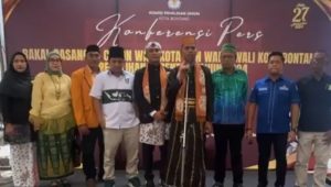 Sutomo Jabir dan Nasrullah Daftar ke KPU Bontang, Tawarkan Program Khusus untuk Atasi Pengangguran