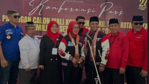 Resmi Daftar ke KPU Bontang, Najirah-Aswar Target 65 Persen Suara