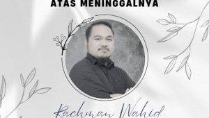 Sekretaris PWI Bontang, Rachman Wahid Tutup Usia