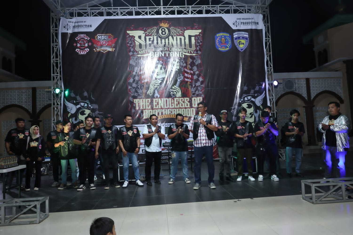 Matic Owner Community Bontang Rayakan Ulang Tahun Ke-8 dengan Pameran Motor Modifikasi