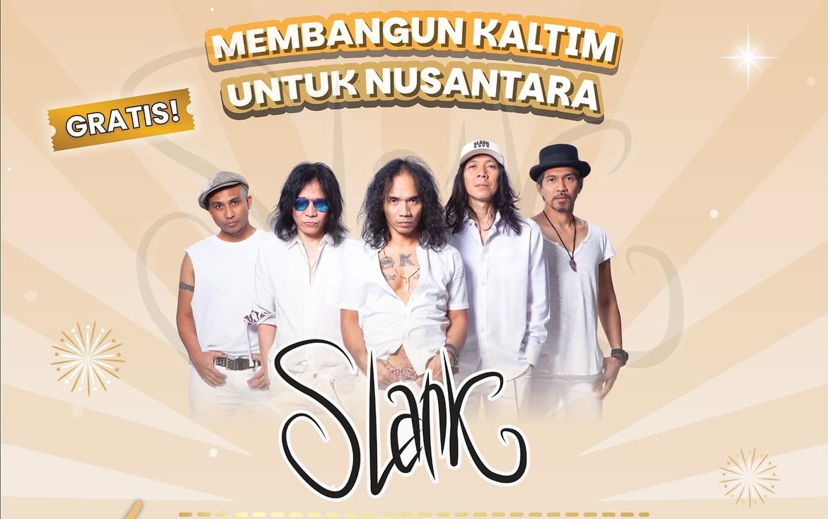 HUT Kaltim ke-68 akan Diramaikan Konser Slank di Kota Samarinda