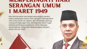 Ketua DPRD Samarinda Harap Masyarakat Merefleksi Semangat Warisan Perjuangan di Momentum 1 Maret