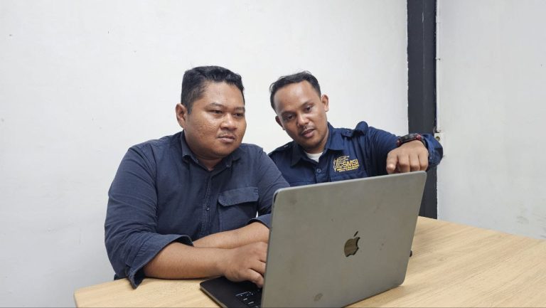 Ketua Panitia Musda SMSI Kaltim Jerin dan Ketua Tim Penjaringan Prio Fuji Mustopan (dok: SMSI)