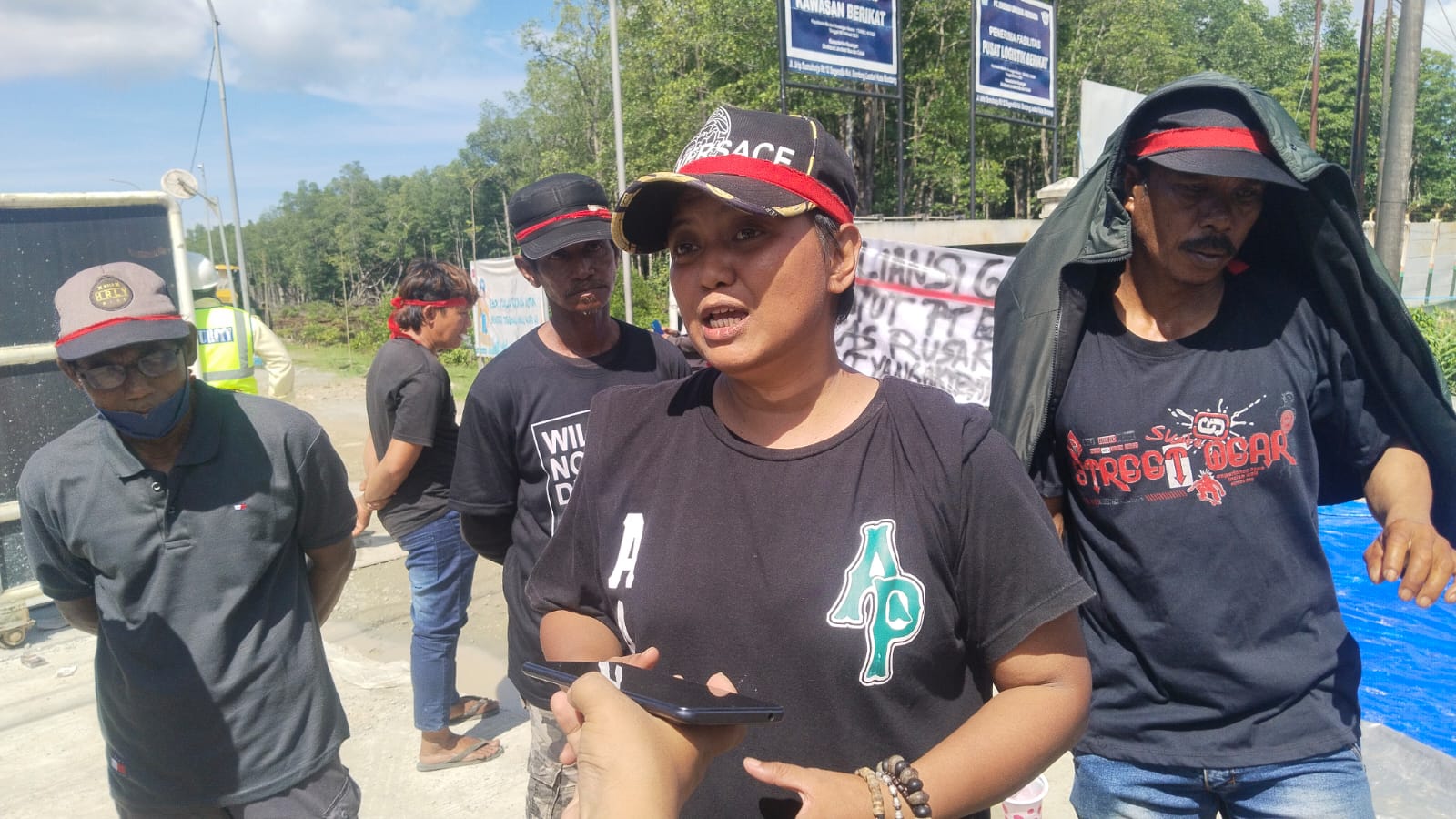 Nelayan demo PT EUP (dok: ritme)