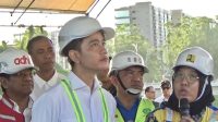 Gibran saat berkunjung ke IKN