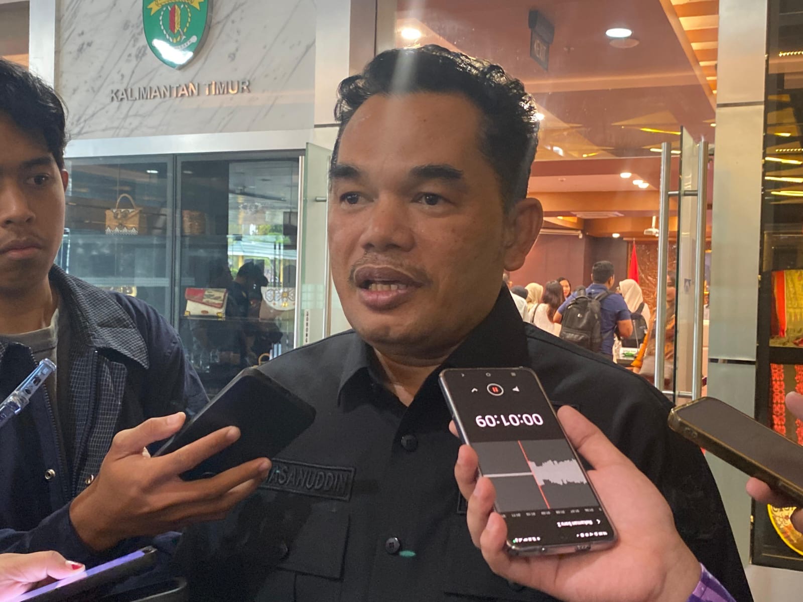 Ketua DPRD Kaltim, Hasanuddin Mas'ud. (Dok.RITMEKALTIM/DFA).