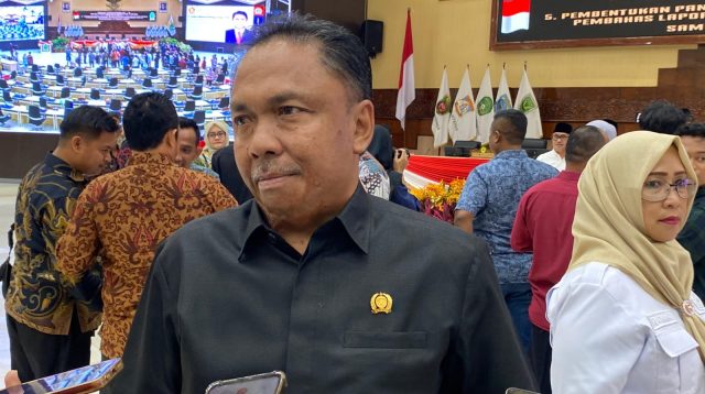 Agus Suwandi, Wakil Ketua Komisi I DPRD Kaltim sekaligus Ketua Panitia Khusus (Pansus) Laporan Keterangan Pertanggungjawaban (LKPj) Gubernur Kaltim. (Dok.RITMEKALTIM/DFA).