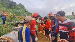 Usai Dilakukan Pencarian Selama 2 hari, 4 Korban Longsor di Sungai Pinang Ditemukan Meninggal