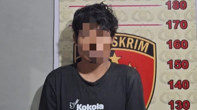 Pelaku penganiayaan di Kota Samarinda (dok: Humas Polresta Samarinda)