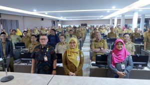 1.340 Pegawai Negeri Sipil (PNS) ikuti penilaian kompetensi manajerial dan sosiokultural di Lab Station BKD Kaltim, Senin (19/5/2025).