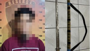 Tersangka pembacokan di Kukar (dok: Humas Polres Kukar)