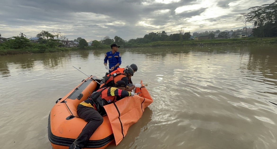 Penemuan bayi tenggelam di Balikpapan