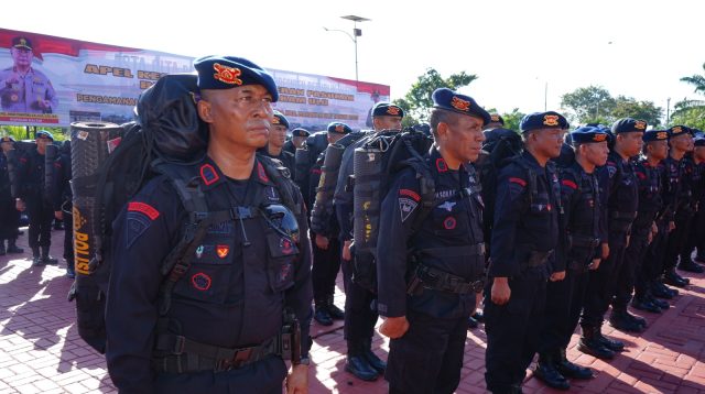 Polda Kaltim siap amankan kontestan PSU Pilkada Mahakam Ulu (dok: ist)