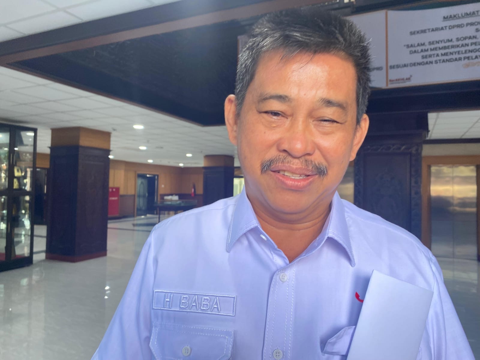 Ketua Komisi IV DPRD Kaltim, H Baba. (Dok.RITMEKALTIM/DFA).