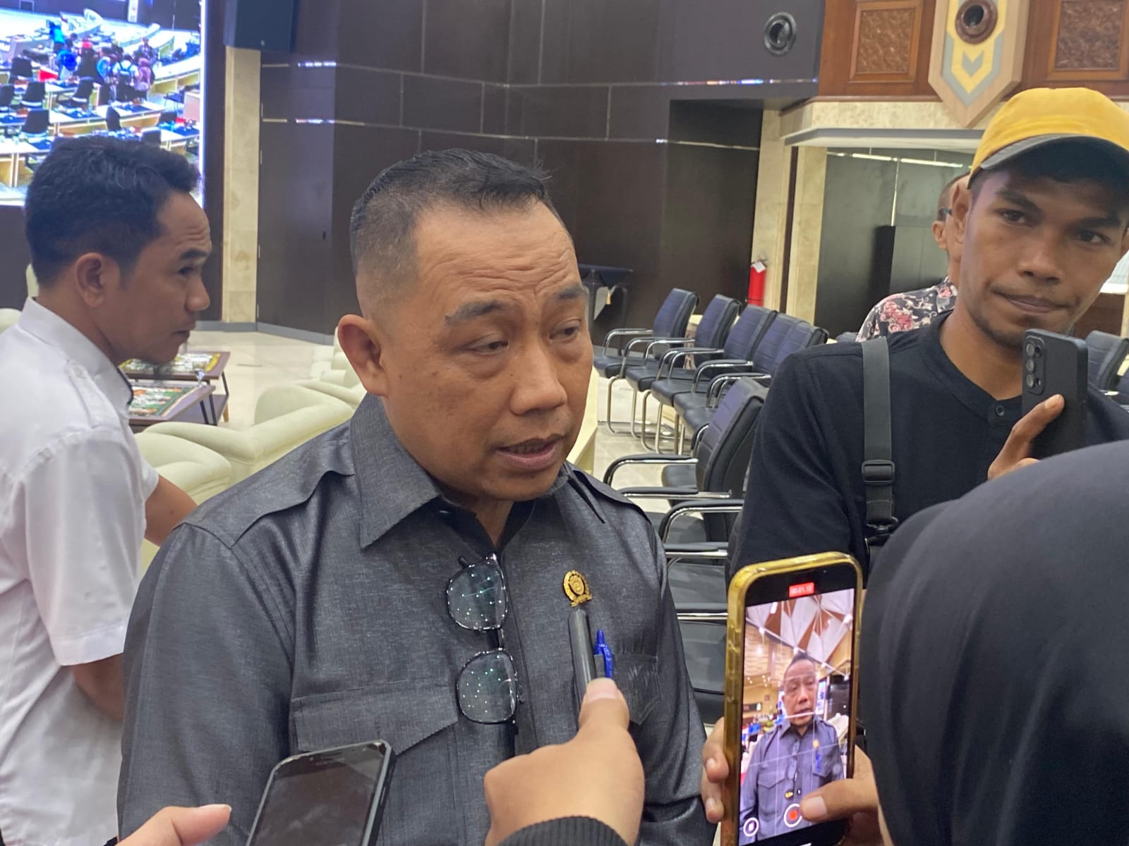 Anggota DPRD Kaltim, Sarkowi V Zahry.(Dok.RITMEKALTIM/DFA).