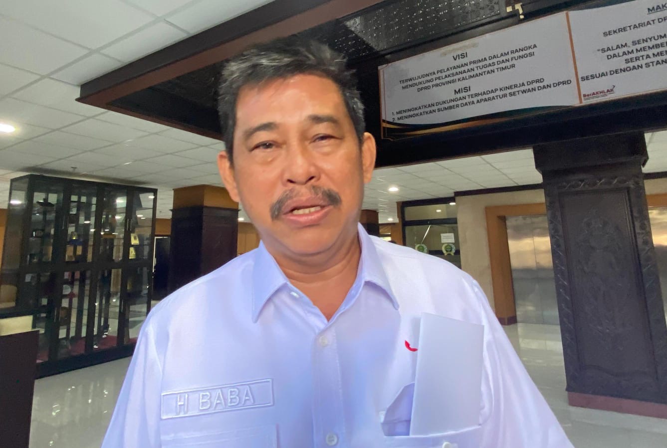 Ketua Komisi IV DPRD Kalimantan Timur, H Baba .(Dok.RITMEKALTIM/DFA).