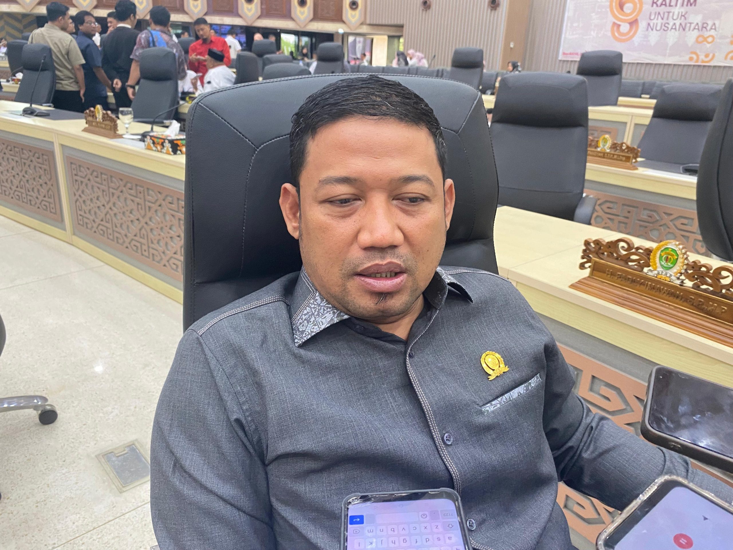 Anggota Komisi IV DPRD Kalimantan Timur, Fuad Fakhruddin. (Dok.RITMEKALTIM/DFA).
