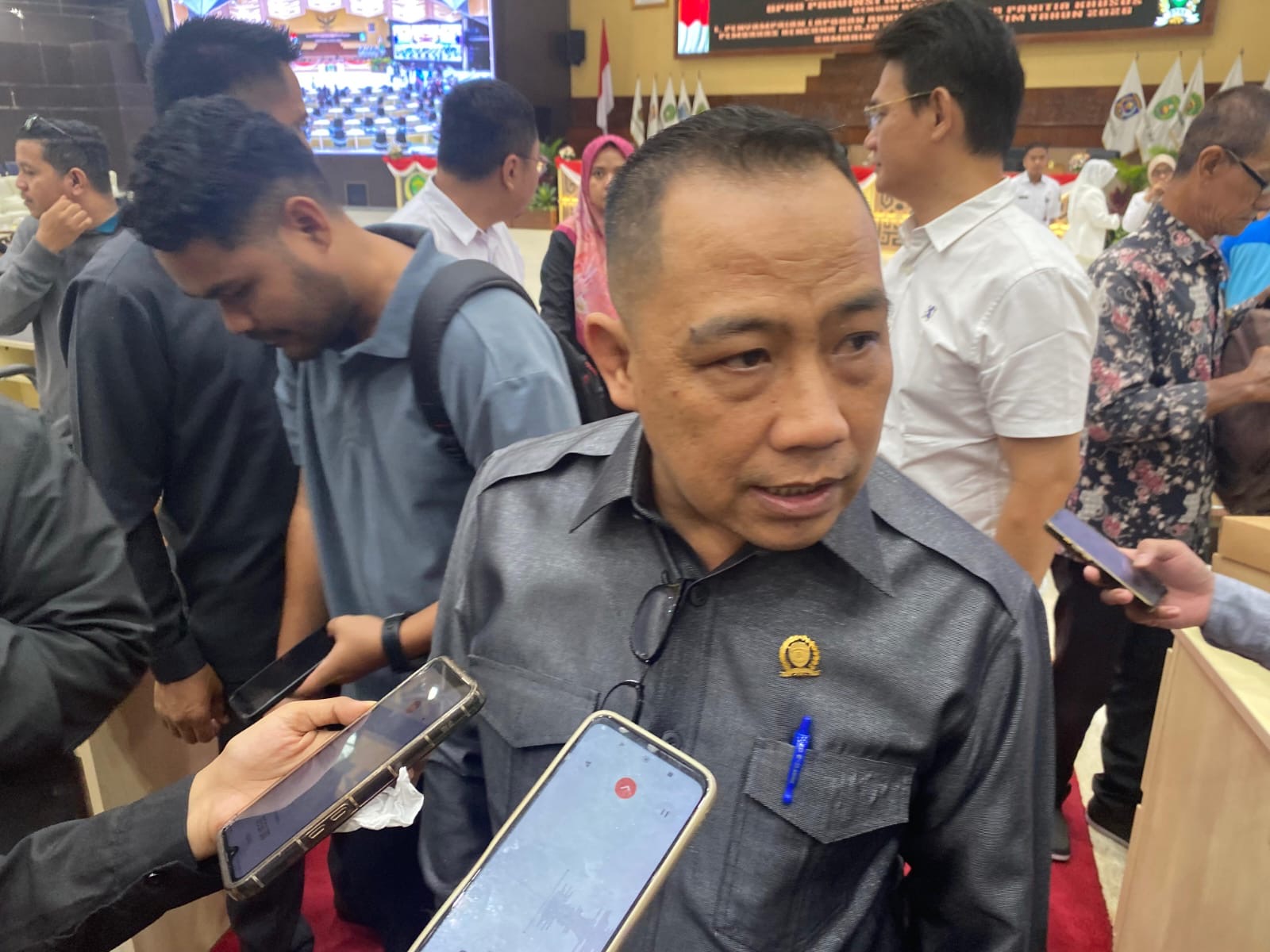 Anggota DPRD Kalimantan Timur, Sarkowi V Zahry. (Dok.RITMEKALTIM/DFA).