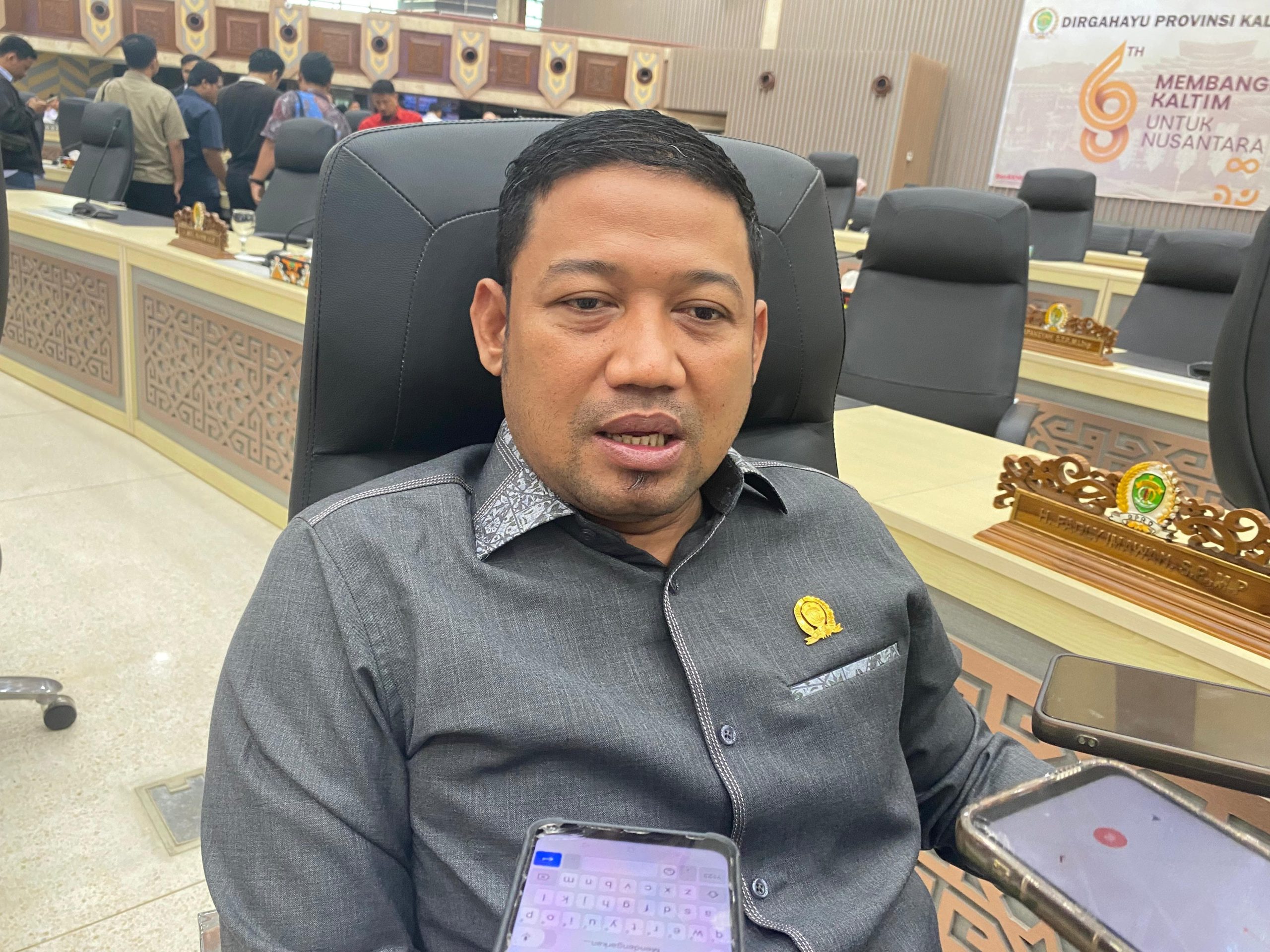 Anggota Komisi IV DPRD Kalimantan Timur, Fuad Fakhruddin. (Dok.RITMEKALTIM/DFA).