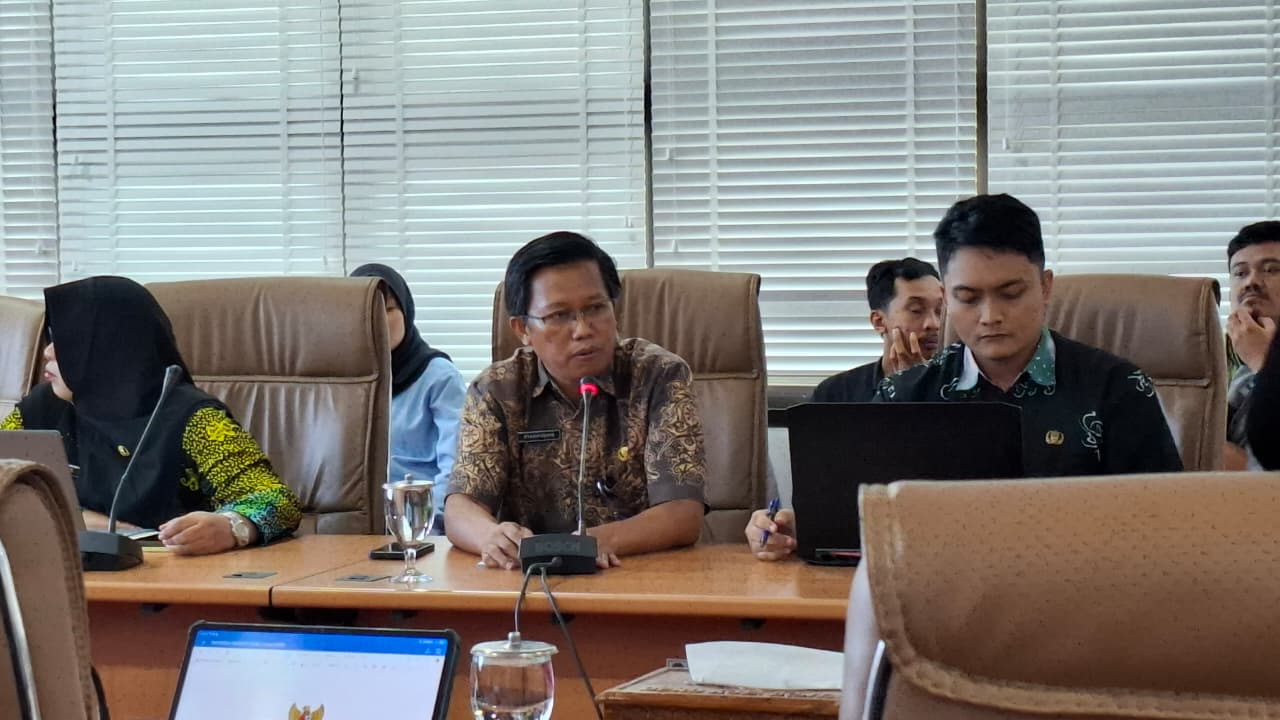 Kepala Bidang Perencanaan, Pengendalian dan Evaluasi Pembangunan Daerah Bapperida Bontang Syarifuddin (foto:bila/ritmee)