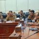 Kepala Dinas Perkimtan Kota Bontang, Usman dalam rapar bersama DPRD dan OPD penghasil pajak dan retribusi (dok:ritmee]
