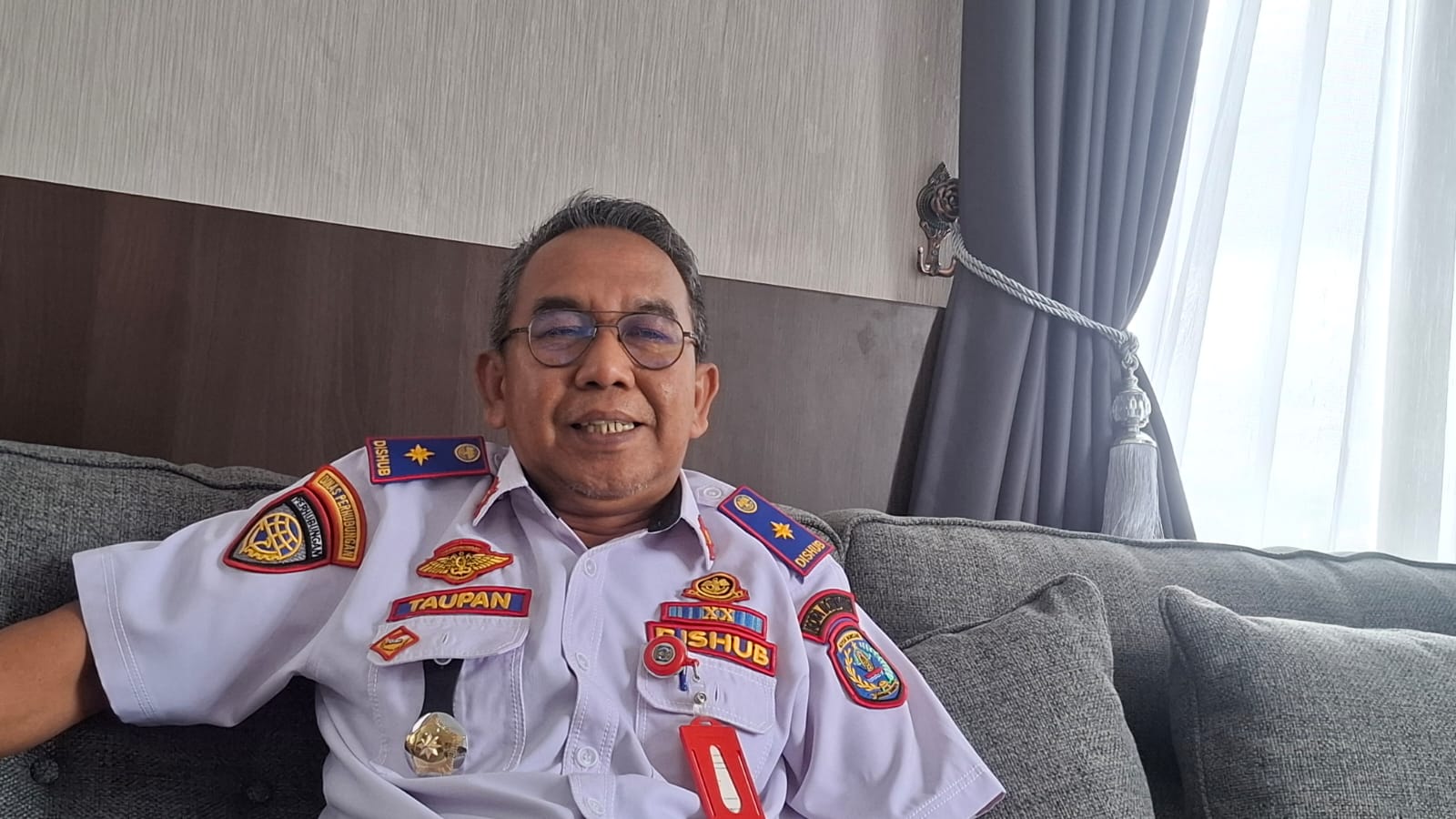 Kepala Dinas Perhubungan Kota Bontang, M. Taupan Kurnia (foto:ritmee)