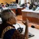 Kepala Bapperida Kota Bontang, Syahruddin, saat membuka Ekspose Hasil Penilaian Mandiri Pemenuhan Data Indeks Inovasi Daerah