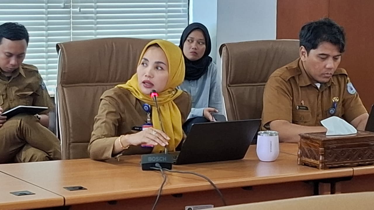 Kepala Bidang Pembangunan Perekonomian, Infrastruktur dan Kewilayahan Bapperida Kota Bontang, Noni Agetha (foto:ritmee)
