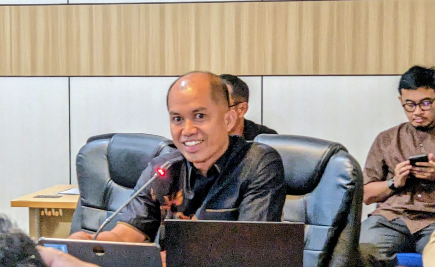 Ketua Pansus RTRW DPRD Kota Bontang, Joni Alla' Padang. (dok: ritmee)