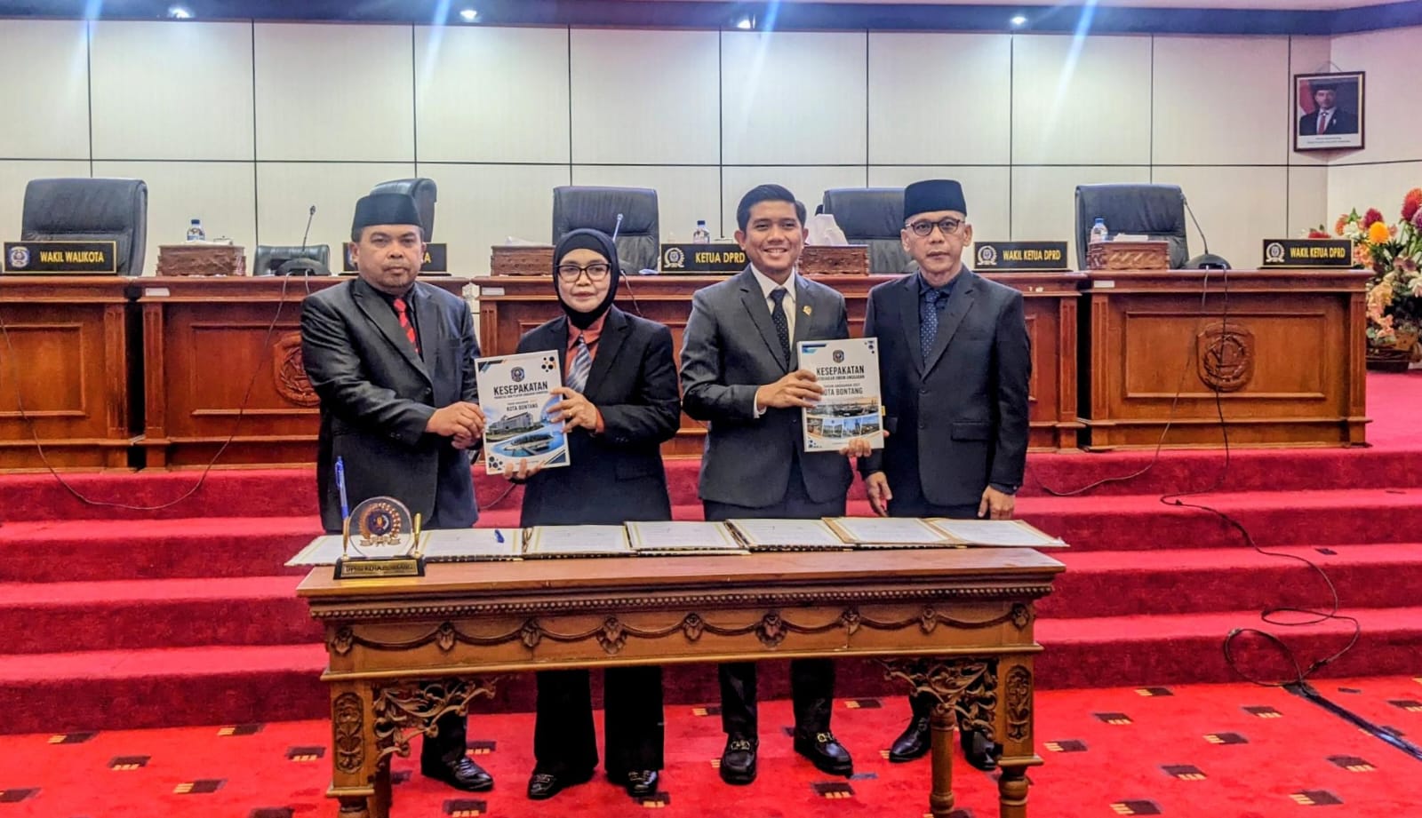 Ketua DPRD Bontang, Andi Faizal Sofyan Hasdam meminta Pemkot cermat menyusun anggaran pasca perubahan skema Bankeu.(dok: ritmee)
