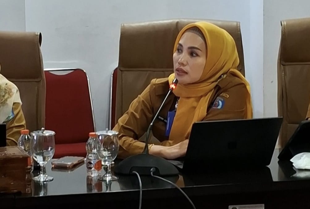 Kepala Bidang Pembangunan Perekonomian, Infrastruktur dan Kewilayahan Bapperida Kota Bontang, Noni Agetha (foto:ritmee)