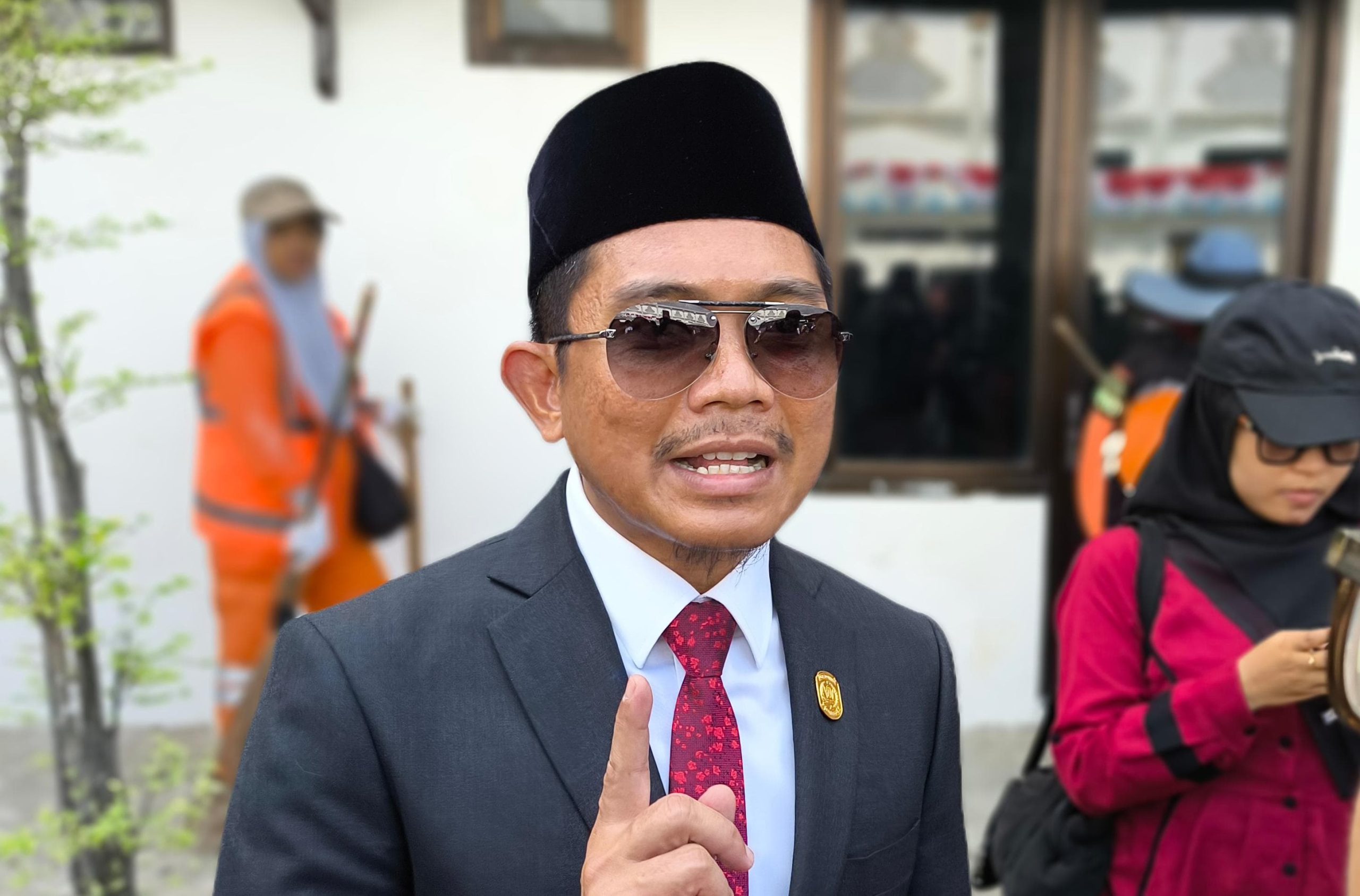 Ketua DPRD Bontang Andi Faizal menjelaskan dampak perubahan penyaluran DBH PKB dan BBNKB terhadap pendapatan daerah, Sabtu (15/8/2026).