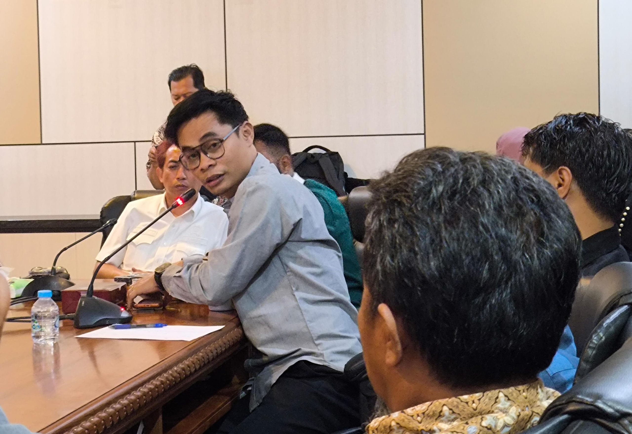 Wakil Ketua Komisi B DRPD Bontang Winardi, menyoroti terkait pasokan dan distribusi BBM, Jumat (28/8/2026)