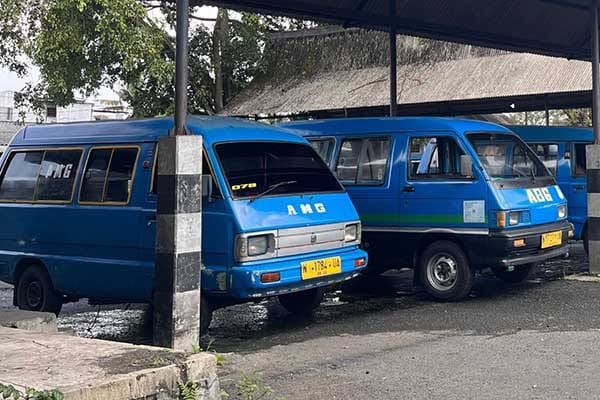 Jumlah angkot Bontang menyusut dari 275 unit pada 2002 menjadi sekitar 50 unit saat ini. (Foto:Ist)
