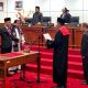 Joni Alla Padang saat pengambilan sumpah/janji sebagai Wakil Ketua II DPRD Bontang sisa masa jabatan 2024-2029, Selasa (1/9/2026).
