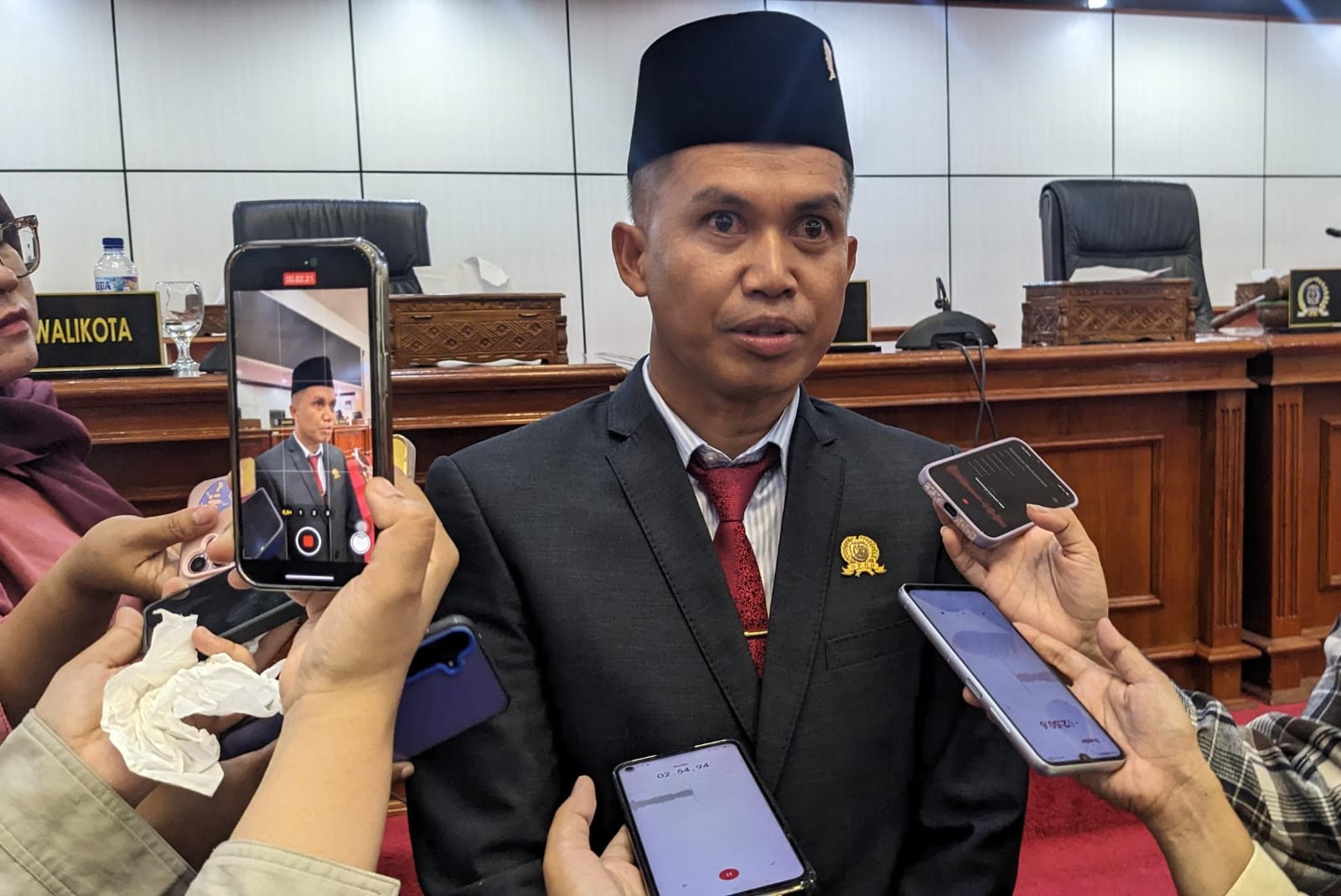 Wakil Ketua DPRD Bontang Joni Alla Padang.(dok: ritmee)